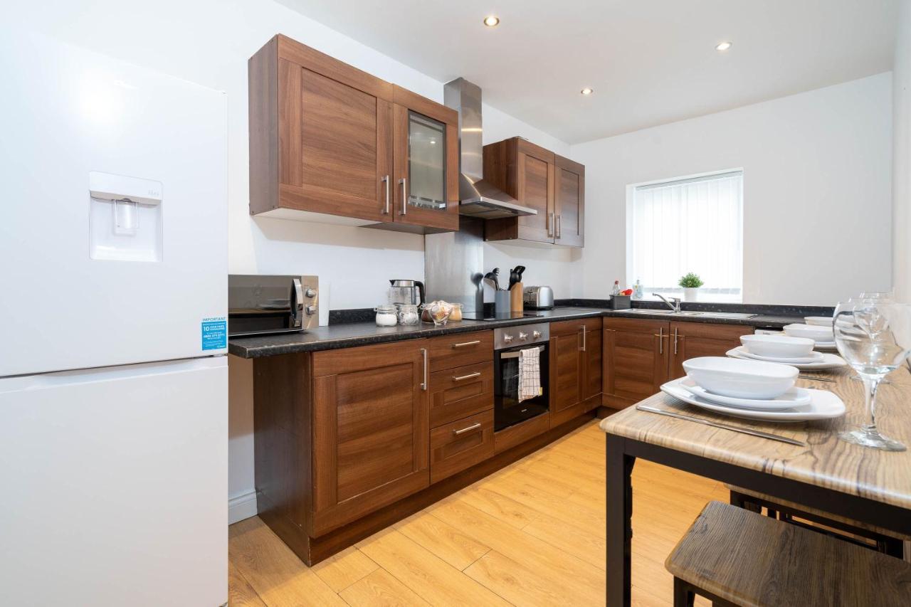 Three Bedroom Apartment- One Choice Stays Serviced Accommodation- Jewellery Quarter Birmingham Exterior foto
